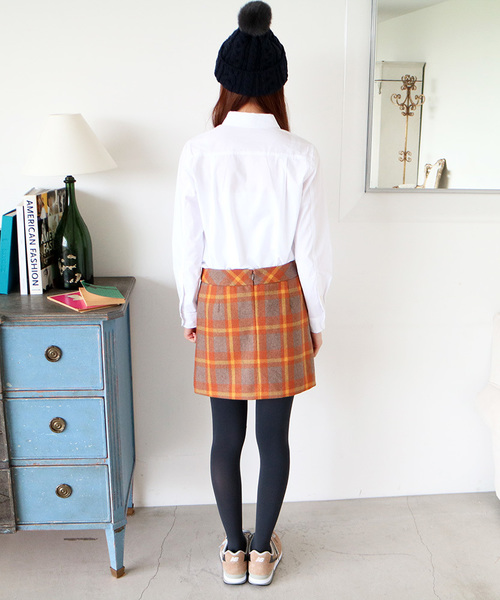 N.(N. Natural Beauty Basic)(エヌエヌナチュラルビューティーベーシック)の「レギュラーシャツ(シャツ/ブラウス・レディース・ホワイト/ブルー系その他・MEDIUM)」の11枚目の写真