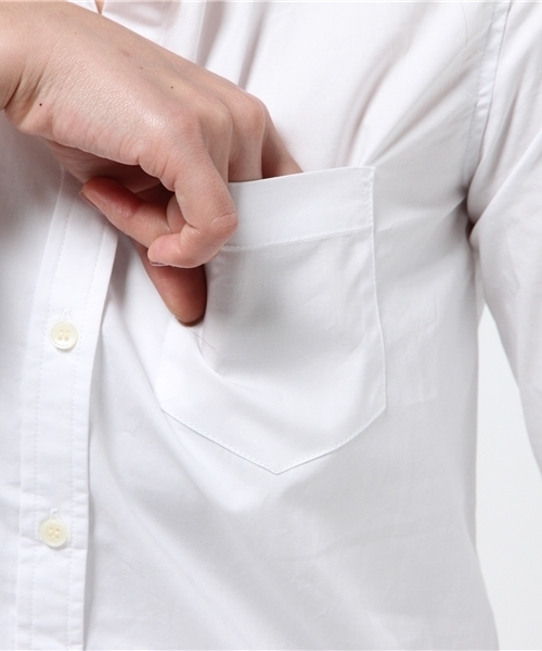 N.(N. Natural Beauty Basic)(エヌエヌナチュラルビューティーベーシック)の「レギュラーシャツ(シャツ/ブラウス・レディース・ホワイト/ブルー系その他・MEDIUM)」の16枚目の写真