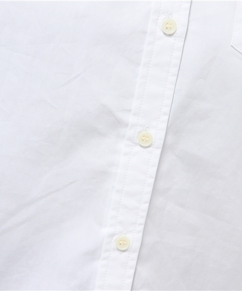 N.(N. Natural Beauty Basic)(エヌエヌナチュラルビューティーベーシック)の「レギュラーシャツ(シャツ/ブラウス・レディース・ホワイト/ブルー系その他・MEDIUM)」の17枚目の写真