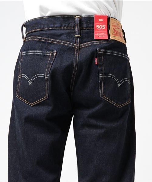 Levi's（リーバイス）の「【LEVI'S】505(TM) REGULAR　ワンウォッシュ（デニムパンツ・メンズ・ワンウォッシュ・33inch/31inch/32inch/28inch/29inch/34inch/30inch）」の7枚目の写真