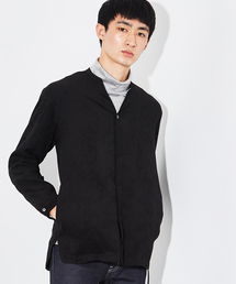 STUDIOUS | STUDIOUS マイクロスウェードスキッパーシャツ(シャツ/ブラウス)