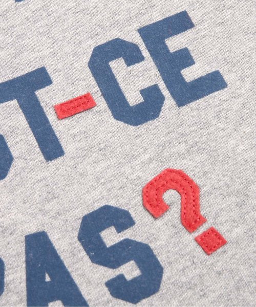 apres les cours（アプレレクール）の「レイヤード風シャツトレーナー（スウェット・キッズ・ブルー/カーキ/グレー・140/110/130/90/120/80/100）」の12枚目の写真