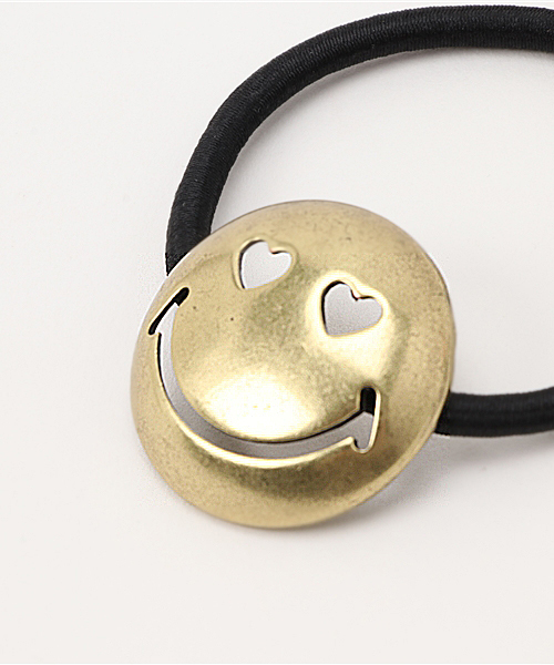 ANCHOR（アンカー）の「ヘアゴム ハートフェイス（ヘアゴム・メンズ・アンティークシルバー/アンティークゴールド・FREE）」の3枚目の写真