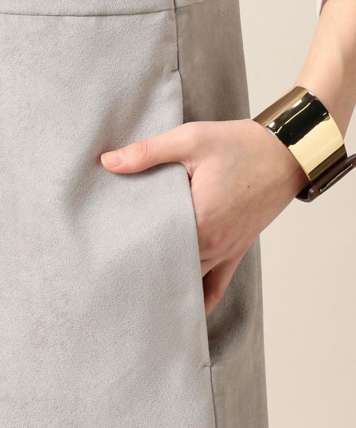 BEAUTY&YOUTH UNITED ARROWS(ビューティーアンドユースユナイテッドアローズ)の「BY スエードタッチ キャミオールインワン ◆(つなぎ/オールインワン・レディース・モカ/ライトブルー/ネイビー・MEDIUM/SMALL)」の18枚目の写真