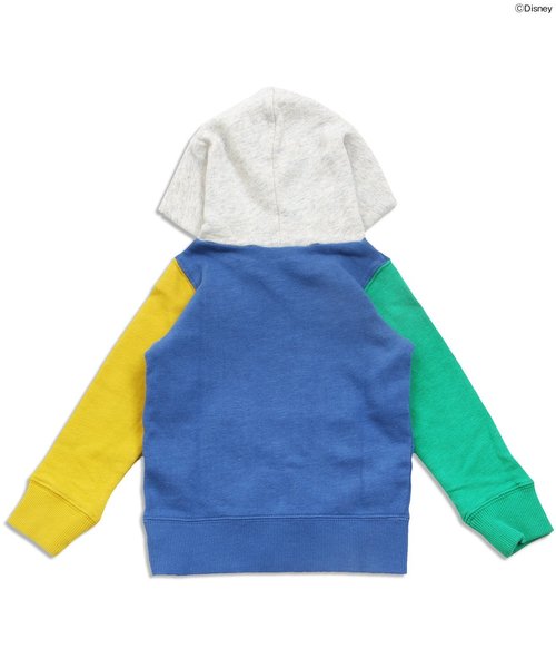 BREEZE(ブリーズ)の「Disney(ディズニー)ミッキーかぶりパーカー(パーカー・キッズ・ブルー/グレー・80/110/130/120/100/140/90/95)」の5枚目の写真