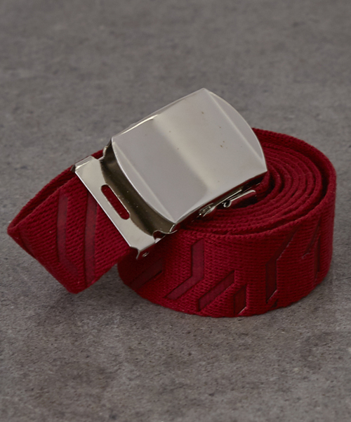 STUDIOUS（ステュディオス）の「STUDIOUS エンボスガチャベルト（ベルト・メンズ・レッド/ホワイト/ベージュ/ブラック・FREE）」の4枚目の写真