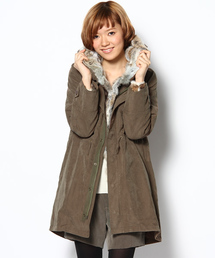 And A | フードファー付きモッズコート2(モッズコート)