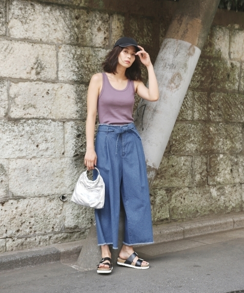 niko and...(ニコアンド)の「NEWHATTAN スタッズキャップ(キャップ・レディース・ネイビー/ベージュ/ピンク/ブラック/グリーン/レッド/ブルー・FREE)」の13枚目の写真