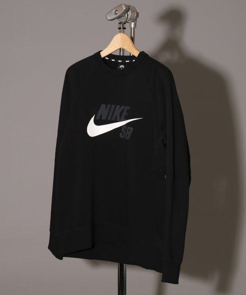 NIKE SB(ナイキエスビー)の「◇NIKE SB / ナイキ エスビー アイコン グラフィック クルー(スウェット・メンズ・ホワイト/ブラック・X-LARGE/MEDIUM/LARGE)」の2枚目の写真