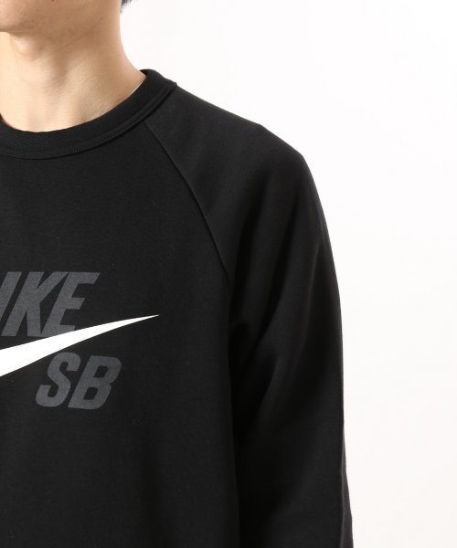 NIKE SB(ナイキエスビー)の「◇NIKE SB / ナイキ エスビー アイコン グラフィック クルー(スウェット・メンズ・ホワイト/ブラック・X-LARGE/MEDIUM/LARGE)」の10枚目の写真