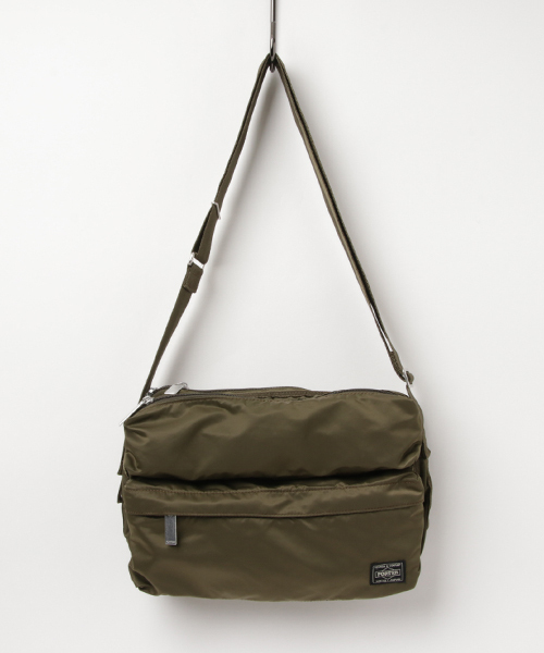 PORTER（ポーター）の「フレーム ショルダーバッグ(S)（ショルダーバッグ・メンズ・ブラック/ネイビー/グリーン/カーキ・FREE）」の4枚目の写真