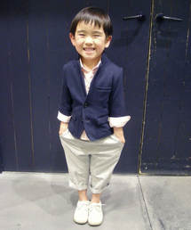 CIAOPANIC TYPY | 「CIAOPANIC TYPY with Pre Organic Cotton」KID'S ポンチテーラードジャケット(テーラードジャケット)