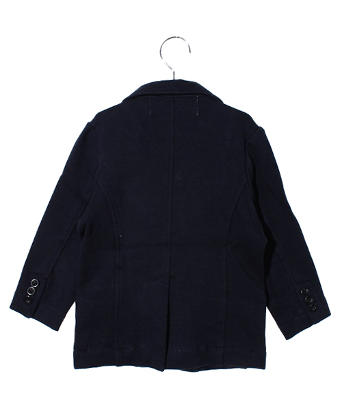 CIAOPANIC TYPY（チャオパニックティピー）の「「CIAOPANIC TYPY with Pre Organic Cotton」KID'S ポンチテーラードジャケット（テーラードジャケット・キッズ・ネイビー/ホワイト・85/105/120）」の3枚目の写真