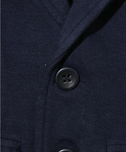 CIAOPANIC TYPY（チャオパニックティピー）の「「CIAOPANIC TYPY with Pre Organic Cotton」KID'S ポンチテーラードジャケット（テーラードジャケット・キッズ・ネイビー/ホワイト・85/105/120）」の5枚目の写真