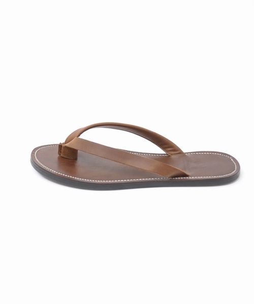 BEAUTY&YOUTH UNITED ARROWS（ビューティーアンドユースユナイテッドアローズ）の「BY∴ レザー トング サンダル12ss◆（サンダル・メンズ・ブラック/ブラウン/ダークブラウン/ナチュラル・SMALL/MEDIUM/LARGE）」の6枚目の写真