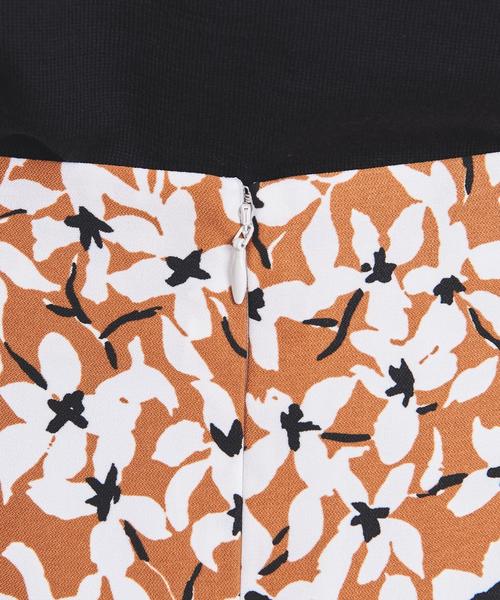 新品タグ付　UNITED ARROWS UBCS フラワープリントスカート UNITED ARROWS（ユナイテッドアローズ）の「UBCS フラワー
