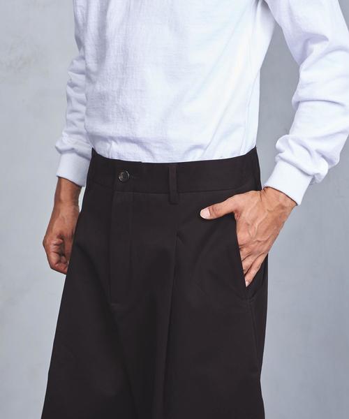 STUDIO NICHOLSON(スタジオニコルソン)の「<STUDIO NICHOLSON(スタジオ ニコルソン)> BRIDGES PANT(その他パンツ・メンズ・ベージュ/ワインレッド・MEDIUM/SMALL)」の14枚目の写真