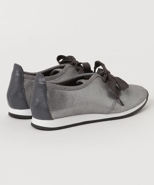 ANYO(エーエヌワイオー)の「〈ANYO (エーエヌワイオー)〉 レースアップスニーカー 1340003(スニーカー・レディース・オフホワイト/ブラック/ガンメタ/クリアブラック・23.0cm/23.5cm/24.5cm/24.0cm/22.5cm)」の10枚目の写真