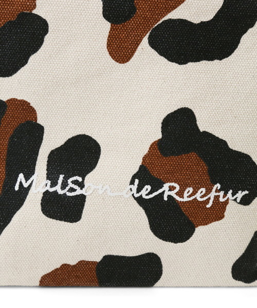 MAISON DE REEFUR（メゾンドリーファー）の「レオパード 2WAY トート バッグ S（トートバッグ・レディース・ベージュ・FREE）」の5枚目の写真