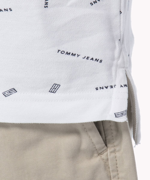 TOMMY HILFIGER(トミーヒルフィガー)の「コットンピケプリントポロ(Tシャツ/カットソー・メンズ・ネイビー/ホワイト・X-LARGE/LARGE/MEDIUM/SMALL)」の7枚目の写真