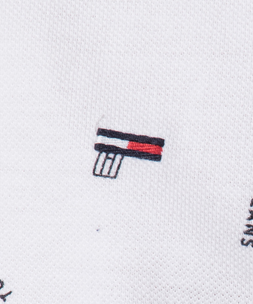 TOMMY HILFIGER(トミーヒルフィガー)の「コットンピケプリントポロ(Tシャツ/カットソー・メンズ・ネイビー/ホワイト・X-LARGE/LARGE/MEDIUM/SMALL)」の8枚目の写真