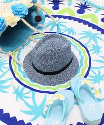 OSYAREVO（オシャレボ）の「帽子 12色 ベーシック ストロー ハット（ハット）」