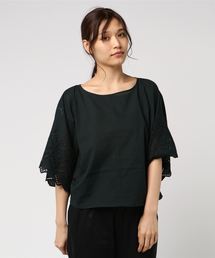 earth music&ecology | ・エンブロイダリーポンチョ(シャツ/ブラウス)