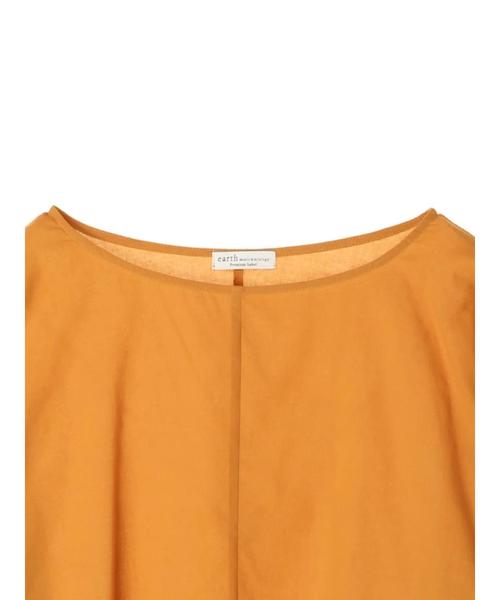 earth music&ecology（アースミュージックアンドエコロジー）の「・エンブロイダリーポンチョ ●（シャツ/ブラウス・レディース・オフホワイト/イエロー/ブラック/ネイビー/ベージュ系その他/ダークグリーン・FREE）」の15枚目の写真