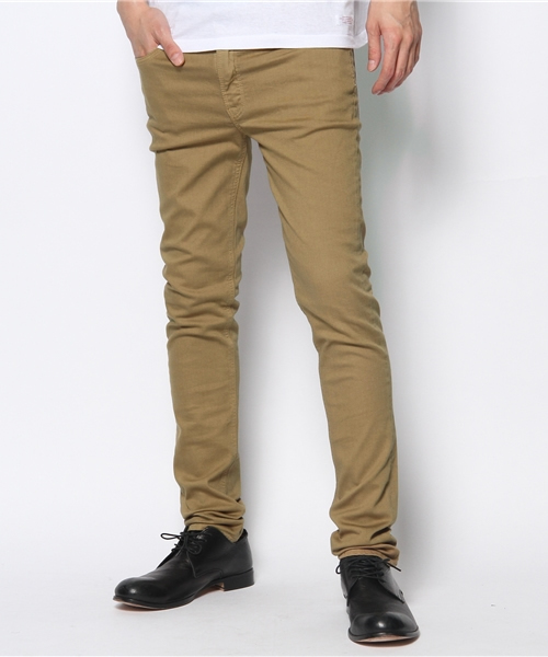 And A（アンドエー）の「Nude Leg Color Pants（その他パンツ・メンズ・ブラック/ベージュ/オリーブ/サックスブルー/ネイビー・28inch/30inch/32inch）」の3枚目の写真