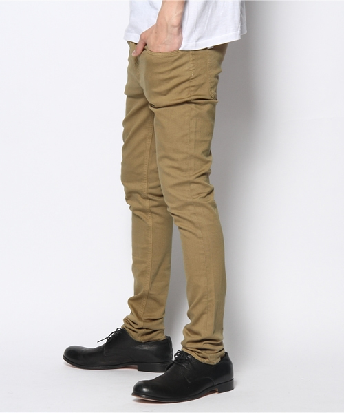 And A（アンドエー）の「Nude Leg Color Pants（その他パンツ・メンズ・ブラック/ベージュ/オリーブ/サックスブルー/ネイビー・28inch/30inch/32inch）」の6枚目の写真