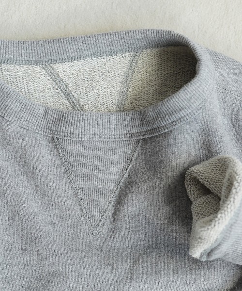 TODAYFUL（トゥデイフル）の「Vintageコンパクトスエット（スウェット・レディース・ホワイト/ブラウン/グレー・FREE）」の9枚目の写真