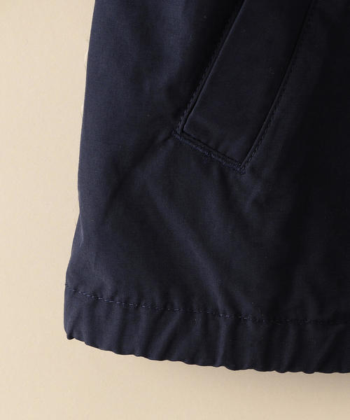 green label relaxing(グリーンレーベルリラクシング)の「【キッズ】ロゴプリントコーチジャケット(ブルゾン・キッズ・オリーブ/ネイビー・135/125/105/115)」の7枚目の写真