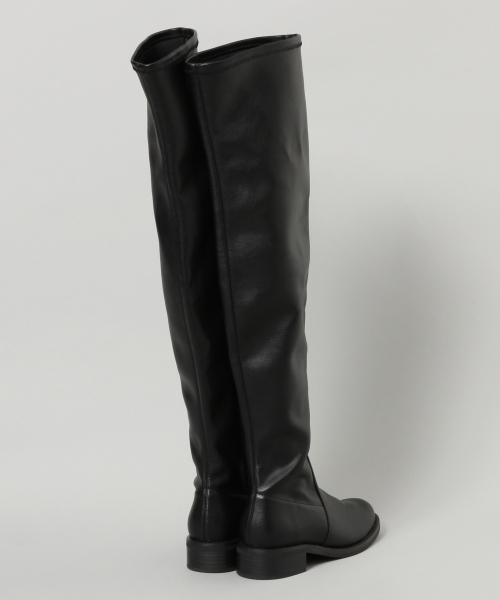 JEANASIS（ジーナシス）の「ストレッチニーハイブーツ/808378（ブーツ・レディース・ブラック・MEDIUM/LARGE）」の5枚目の写真