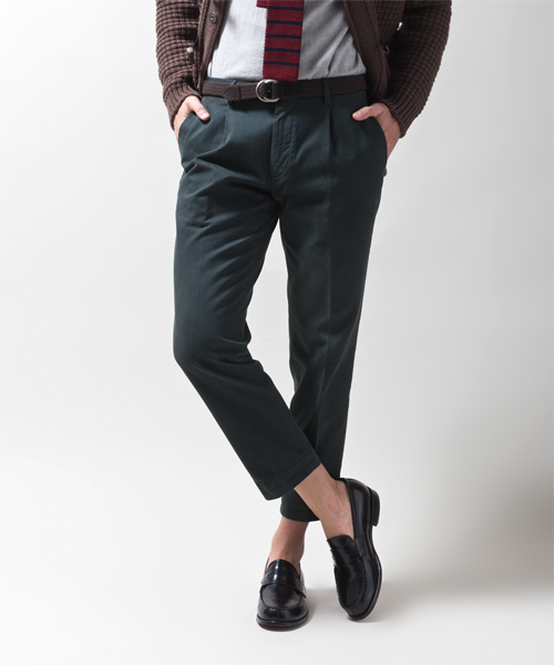 ジャブス アルキヴィオ GIAB'S ARCHIVIO スラックス　カーキ giab's ARCHIVIO（ジャブス アルキヴィオ） スラックス MASACCIO M1