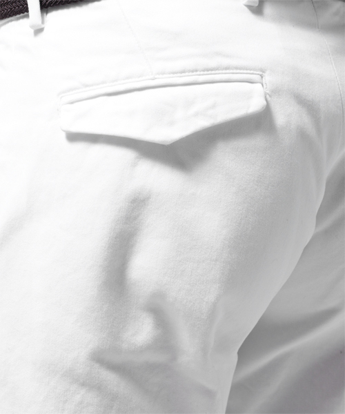 NANO universe(ナノユニバース)の「Giab's ARCHIVIO(ジャブス・アルキヴィオ)/ garment dye chino(スラックス・メンズ・ホワイト/ベージュ/グリーン/カーキ/ネイビー・44/46/48/50)」の11枚目の写真