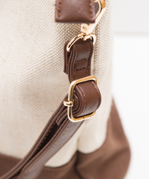 HVC(エイチブイシー)の「Rana Sacs / 2wayバンブー綿ハンドルバッグ(ハンドバッグ・レディース・ブラック/ブラック系その他/ブラウン系その他・FREE)」の14枚目の写真