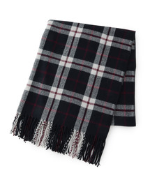 大判チェックストール