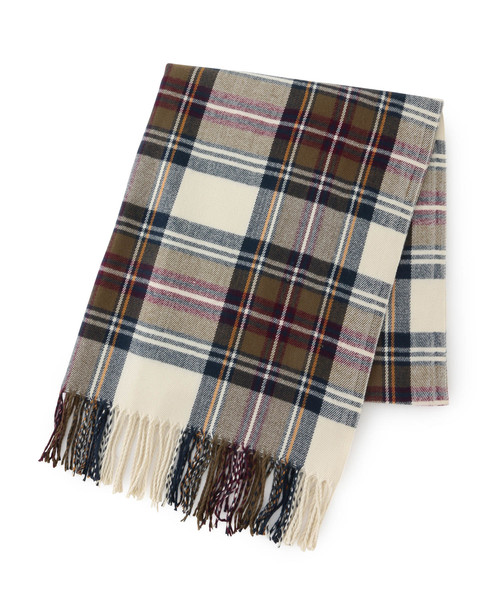 ROPE' PICNIC（ロペピクニック）の「大判チェックストール（ストール/ショール・レディース・カーキ/ブルー系その他/イエロー系その他/ワイン/キナリ・FREE）」の3枚目の写真