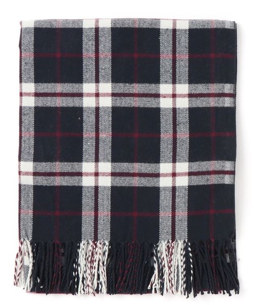 ROPE' PICNIC（ロペピクニック）の「大判チェックストール（ストール/ショール・レディース・カーキ/ブルー系その他/イエロー系その他/ワイン/キナリ・FREE）」の7枚目の写真