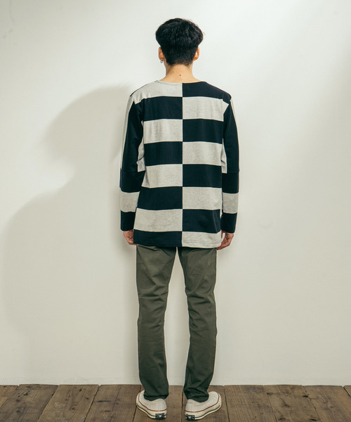 Ressaca(レサーカ)の「日本製 ストレッチテーパードパンツ(チノパンツ・メンズ・ホワイト/ブラック/ベージュ/オリーブ/ブルー/グレー・S/M/L/XL)」の9枚目の写真