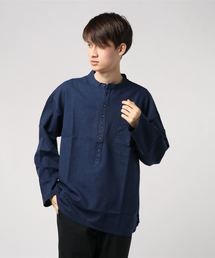 EEL | EEL/イール　別注　チャコールヘンリー　コットンリネン(シャツ/ブラウス)