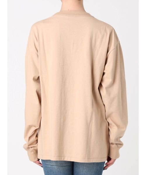 schott（ショット）の「Schott別注ロングスリーブTee（Tシャツ/カットソー・レディース・ブラック/ベージュ/オフホワイト・FREE）」の10枚目の写真