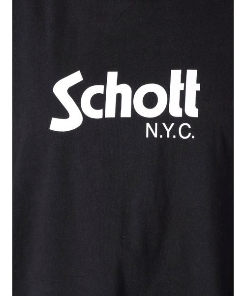 schott（ショット）の「Schott別注ロングスリーブTee（Tシャツ/カットソー・レディース・ブラック/ベージュ/オフホワイト・FREE）」の5枚目の写真