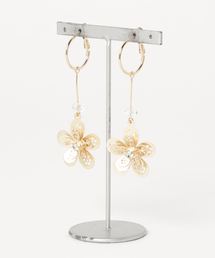 メタルパーツピアス