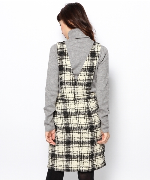 ROSE BUD（ローズバッド）の「S-LOP-13209 SIDE OPEN MINI DRESS（ワンピース・レディース・アイボリー/ブルー・ONE SIZE）」の12枚目の写真