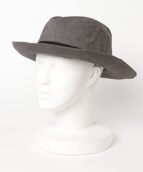 CA4LA(カシラ)の「WASHABLE PAPER CLOTH WIDE HAT2(ハット・メンズ・ブラック/ベージュ/グレー・ONESIZE)」の3枚目の写真