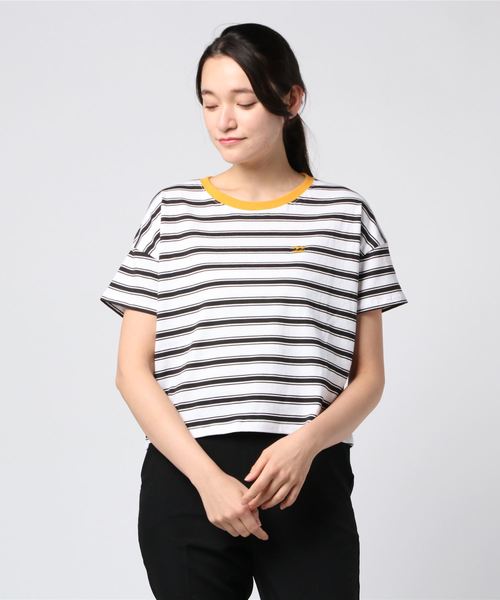 BILLABONG（ビラボン）の「半袖Tシャツ BILLABONG AJ013-232（Tシャツ/カットソー・レディース・ネイビー/イエロー・M/L）」の2枚目の写真
