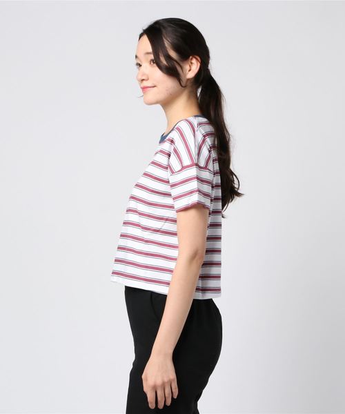 BILLABONG（ビラボン）の「半袖Tシャツ BILLABONG AJ013-232（Tシャツ/カットソー・レディース・ネイビー/イエロー・M/L）」の3枚目の写真