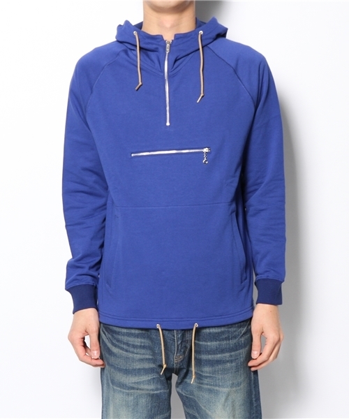 BEAMS(ビームス)の「BEAMS / スウェット アノラック(パーカー・メンズ・オフホワイト/ブルー/ネイビー・SMALL/MEDIUM/LARGE/X-LARGE)」の13枚目の写真