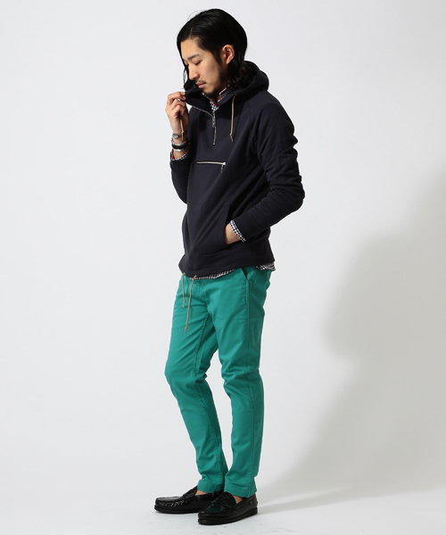 BEAMS(ビームス)の「BEAMS / スウェット アノラック(パーカー・メンズ・オフホワイト/ブルー/ネイビー・SMALL/MEDIUM/LARGE/X-LARGE)」の15枚目の写真